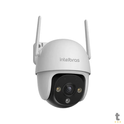 Câmera de Segurança Externa Wi-Fi Intelbras IM7S Full Color 1080p Angulo 360º C/ Microfone Embutido Branca  - 4590016