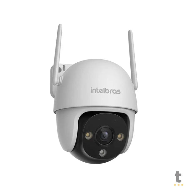Câmera de Segurança Externa Wi-Fi Intelbras IM7S Full Color 1080p Angulo 360º C/ Microfone Embutido Branca  - 4590016