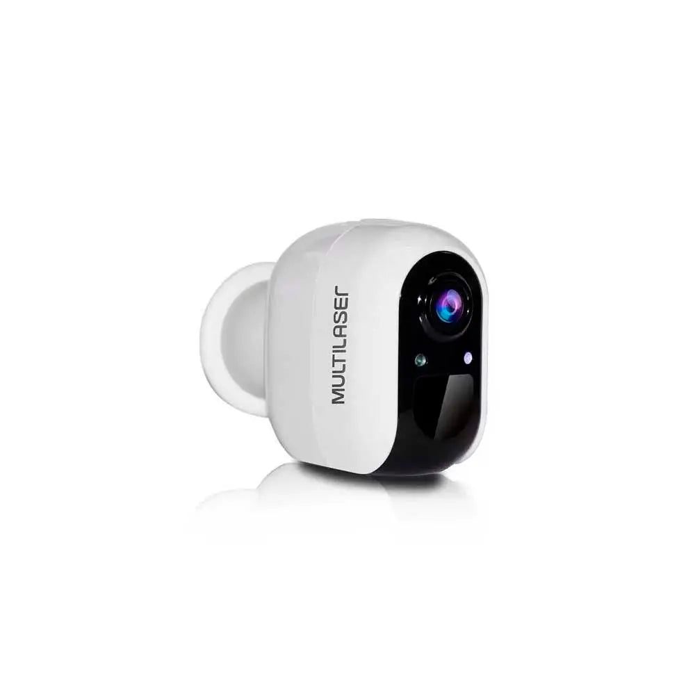 Câmera de Segurança Inteligente Multilaser Wifi Full Hd C/ Microfone Embutido Branca  - SE227 Truedata