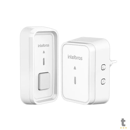 Campainha Sem Fio Com Bateria Intelbras Cib 101 Branca - 4522001 Truedata