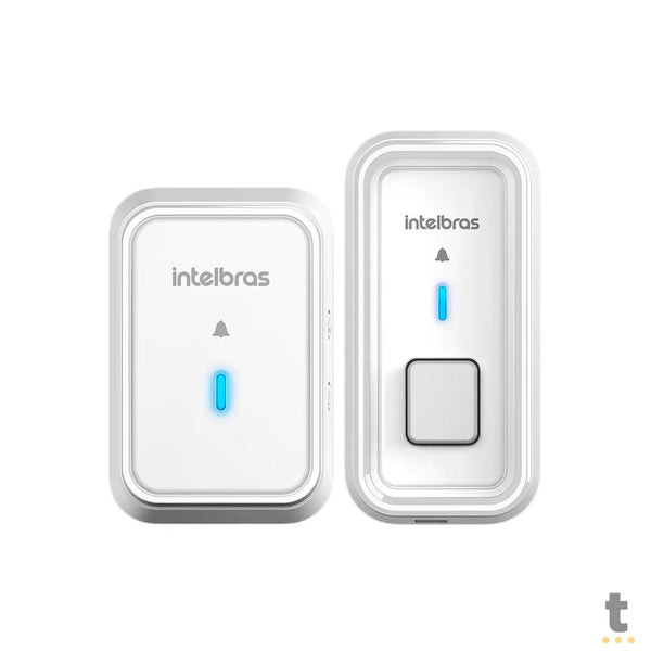 Campainha Sem Fio Com Bateria Intelbras Cib 101 Branca - 4522001