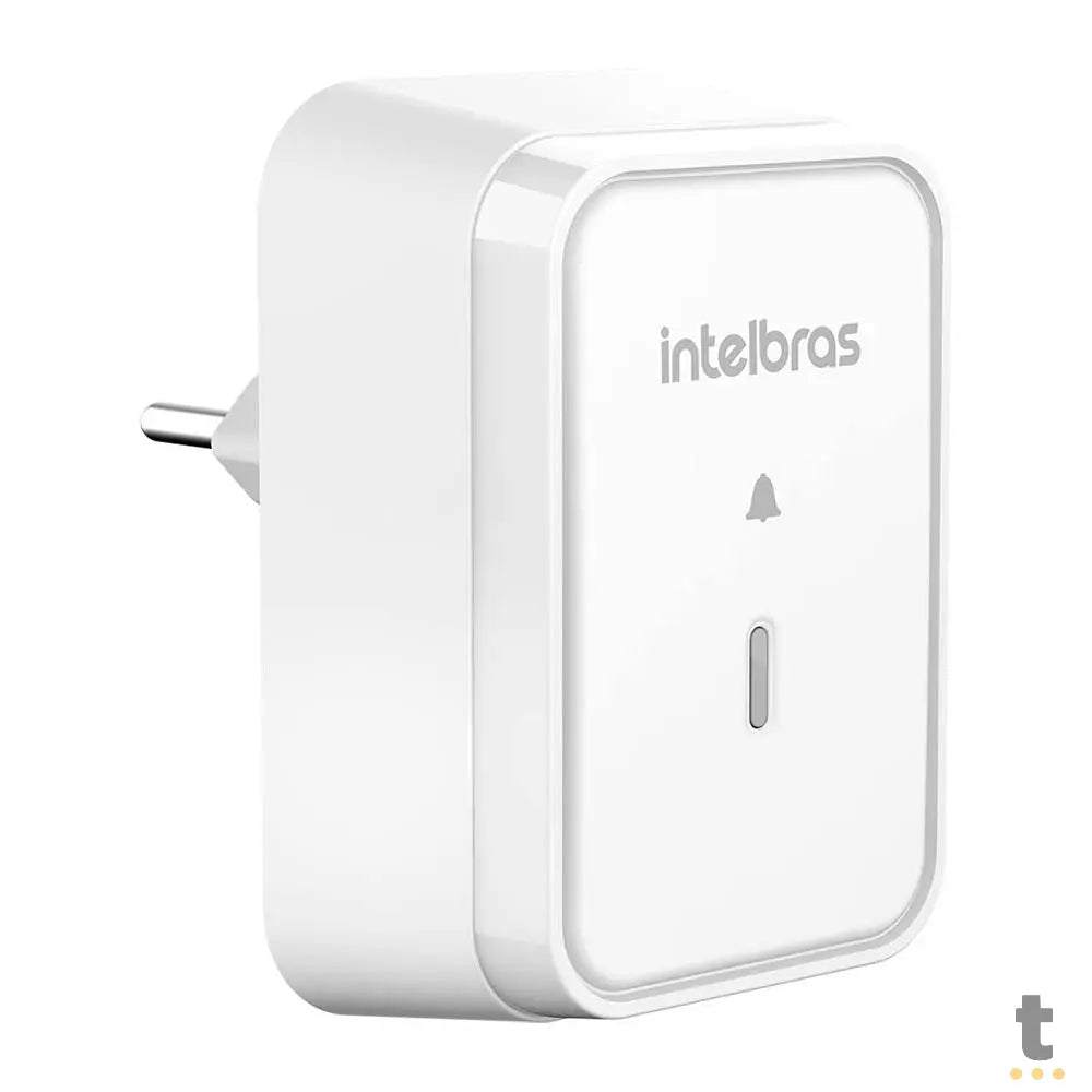 Campainha Sem Fio Com Bateria Intelbras Cib 101S Branca - 4520063 Truedata