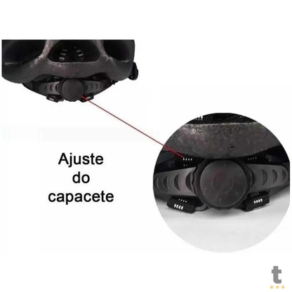 Capacete de Proteção para Ciclista Luatek - LKT-604 Truedata