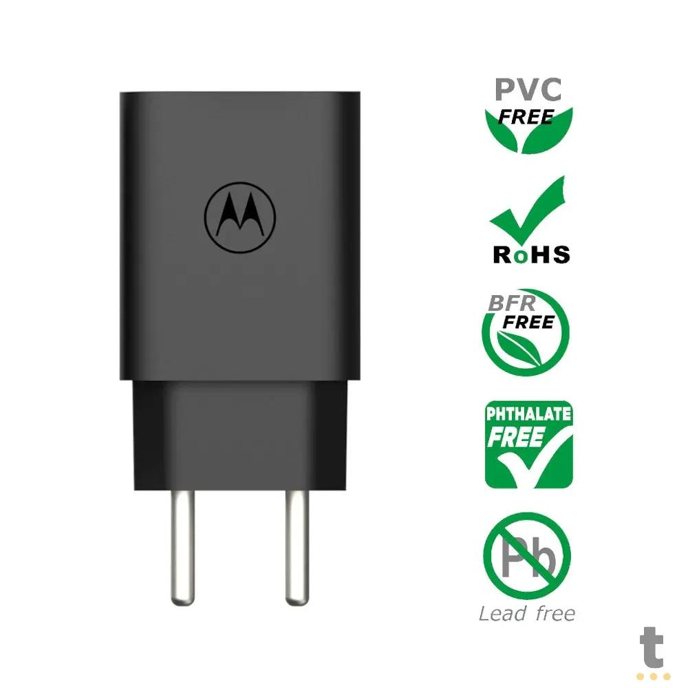 Carregador De Parede Motorola Turbo Power 20W - Sem Cabo Truedata
