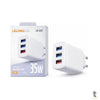 Carregador De Parede Turbo Pro Lelong Ultra 35W C/ 3 USB - LE-247 Truedata