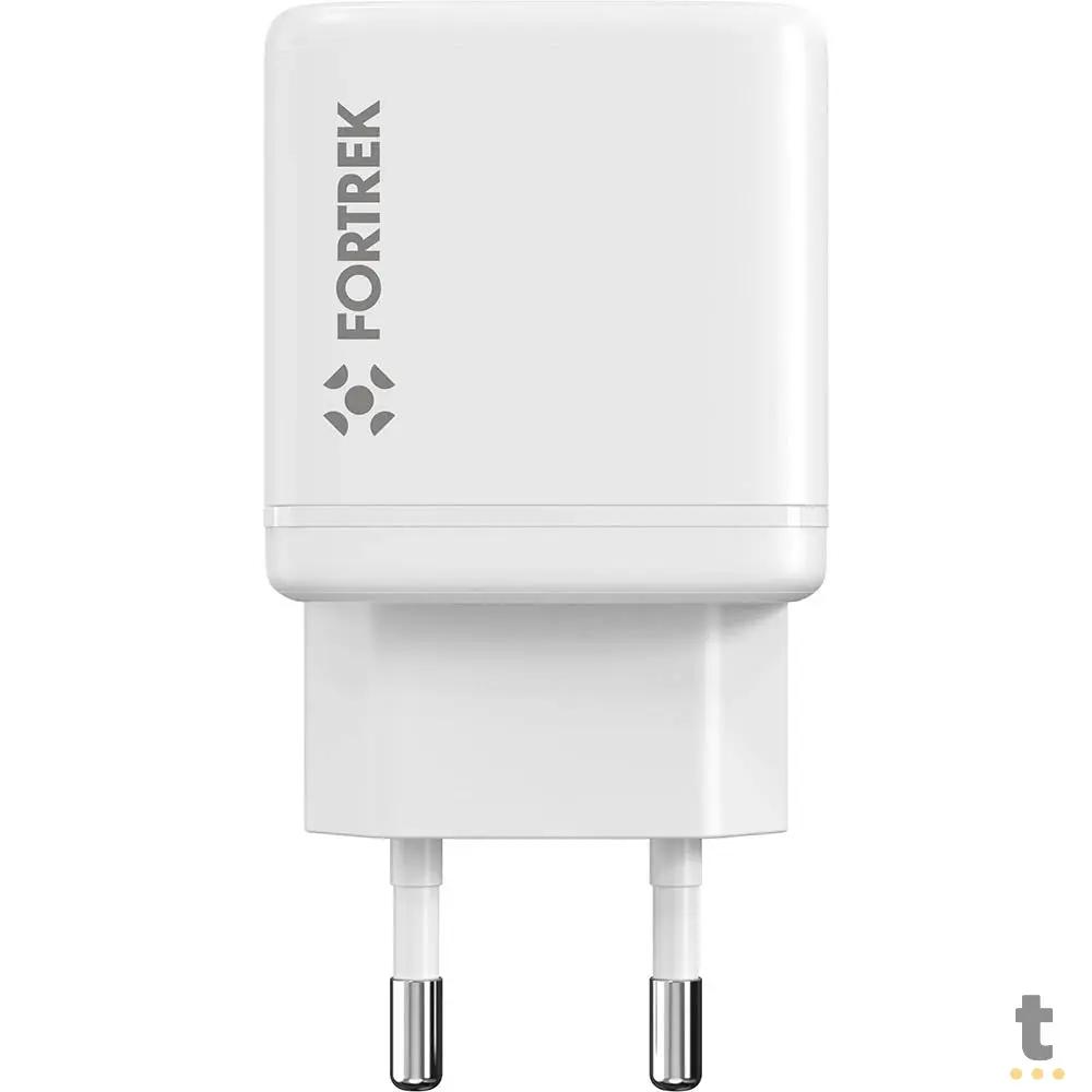 Carregador De Parede Usb-C Fortrek FK 131B 20w - 82661 Truedata