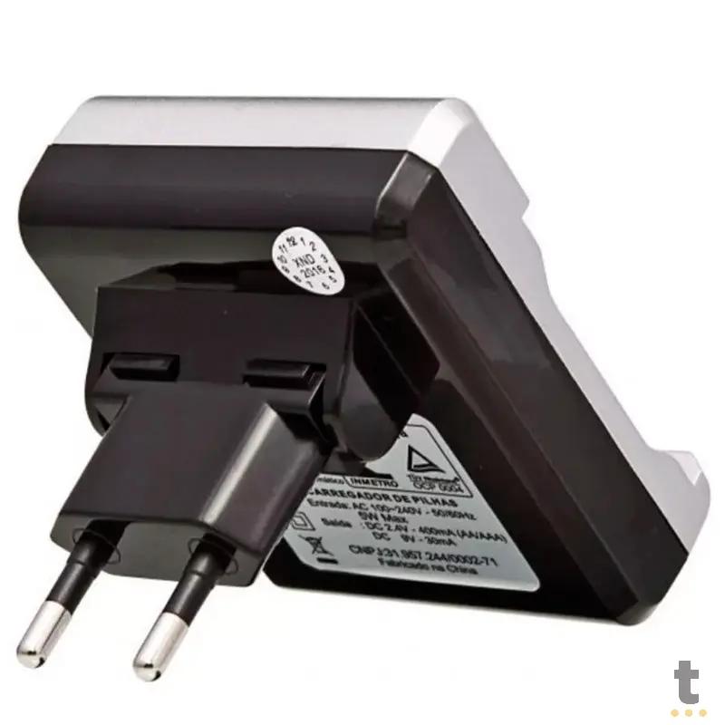 Carregador De Pilhas Knup Kp-511 Truedata