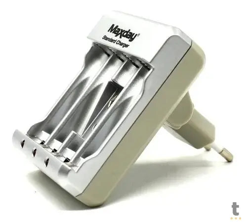 Carregador De Pilhas Maxday C/ 4 Pilhas AA Standard Charger Truedata