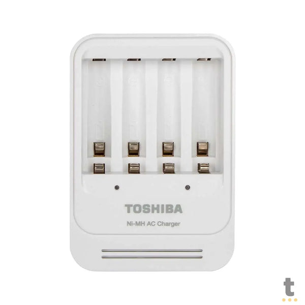 Carregador De Pilhas Toshiba C/ 4 Pilhas AA 2600Mah - TNHC-6GAE4 CB