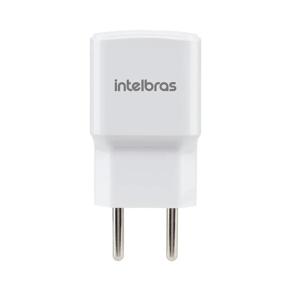 Carregador De Tomada com 1 Saída Usb 2,4A Intelbras EC1 Fast Bivolt Branco - 4820022 Truedata