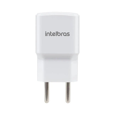 Carregador De Tomada com 1 Saída Usb 2,4A Intelbras EC1 Fast Bivolt Branco - 4820022
