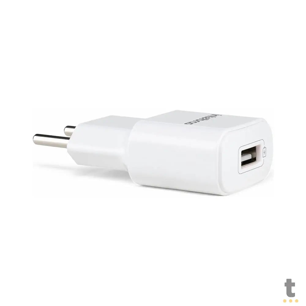 Carregador De Tomada com 1 Saída Usb 2,4A Intelbras EC1 Fast Bivolt Branco - 4820022 Truedata