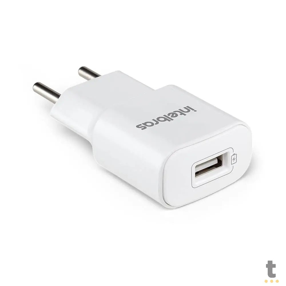 Carregador De Tomada com 1 Saída Usb 2,4A Intelbras EC1 Fast Bivolt Branco - 4820022 Truedata