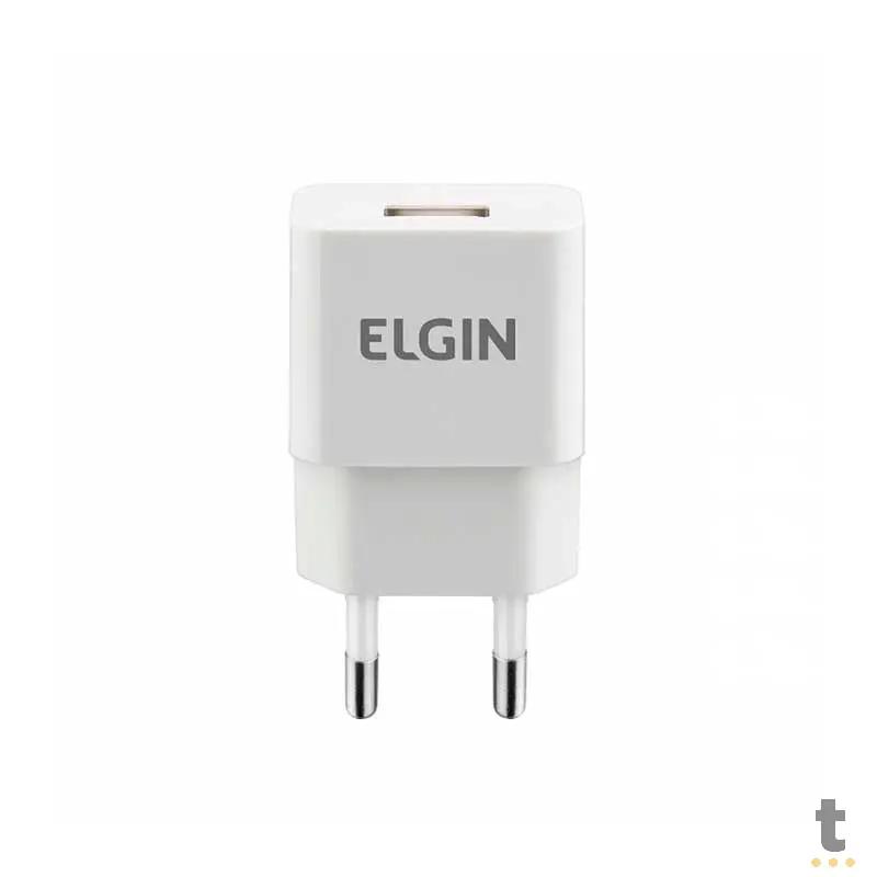 Carregador De Tomada com 1 Saída Usb Elgin 5V 1A Bivolt - 27596 Truedata