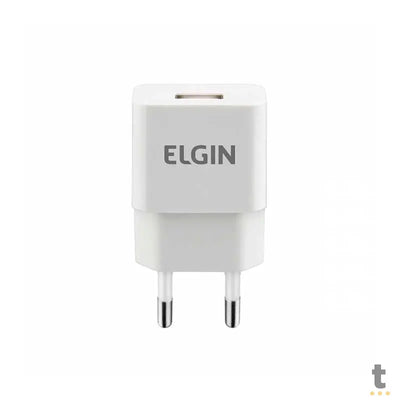 Carregador De Tomada com 1 Saída Usb Elgin 5V 1A Bivolt - 27596