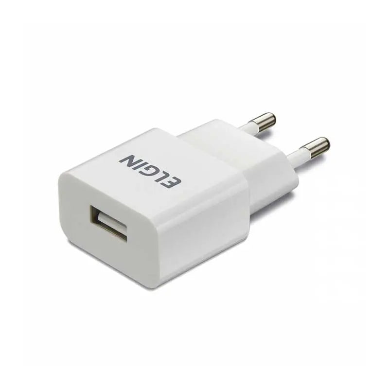 Carregador De Tomada com 1 Saída Usb Elgin 5V 1A Bivolt - 27596 Truedata