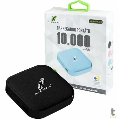 Carregador Portátil 10000mAh Xcell Power Bank XC-Bank-20 Flex Truedata