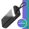 Carregador Portátil Power Bank Anj.GG 20000Mah USB A, V8, Tipo C e Lighting C/ Display - AJ-C03 Truedata
