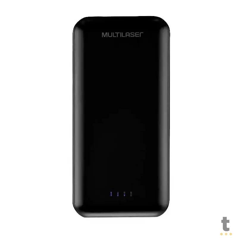 Carregador Portátil Power Bank Multilaser 20000Mah Polimero Concept 2 USB - CB144 Truedata