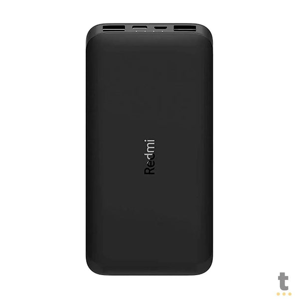 Carregador Portátil Redmi Power Bank 10000mAh Xiaomi Preto