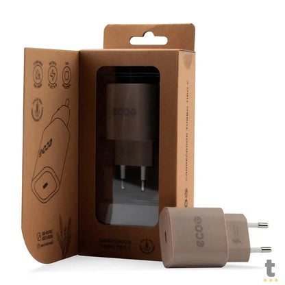 Carregador Usb Tipo C Turbo GShield Ecoo QC 3.0 Até 25W - GS-7031 Truedata