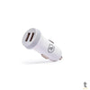 Carregador Veicular Flex 2 USB Branco GShield 5V 3.4A - GS-3238 Truedata