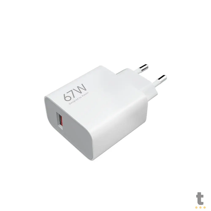 Carregador de Parede Turbo Usb / Usb-A 67W Xiaomi Branco - XM823BRA Truedata