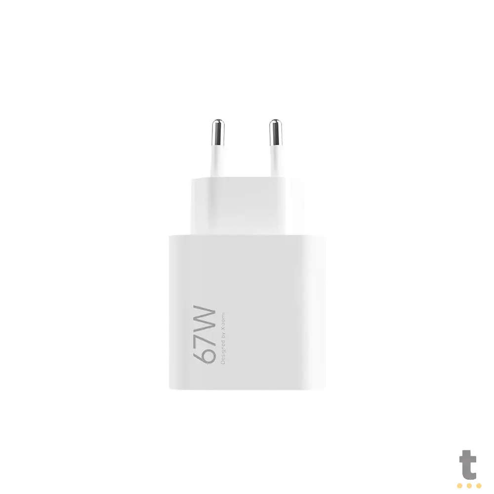 Carregador de Parede Turbo Usb / Usb-A 67W Xiaomi Branco - XM823BRA Truedata
