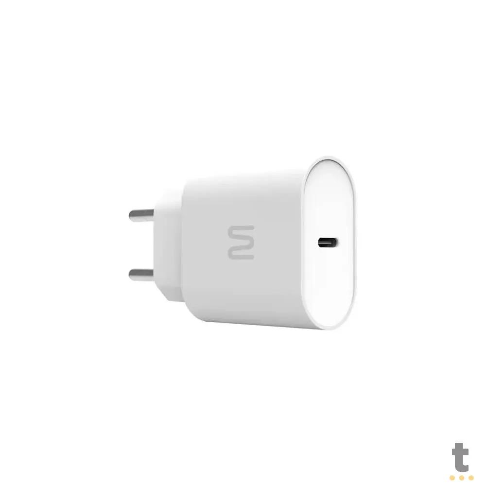Carregador de Parede Usb Tipo C 20W Multi Branco - CB167 Truedata