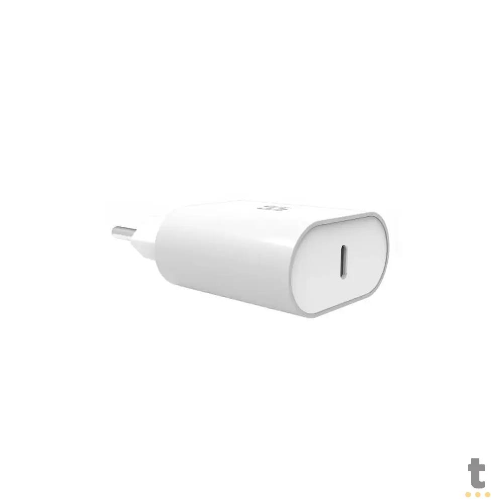 Carregador de Parede Usb Tipo C 20W Multi Branco - CB167 Truedata