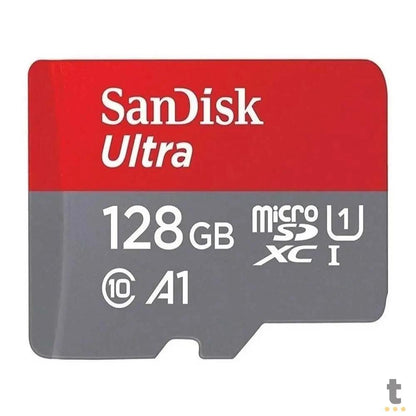 Cartão De Memória 128gb Micro Sd Card Cl10 Sandisk Ultra - Sdsquar-128g-Gn6ma Truedata