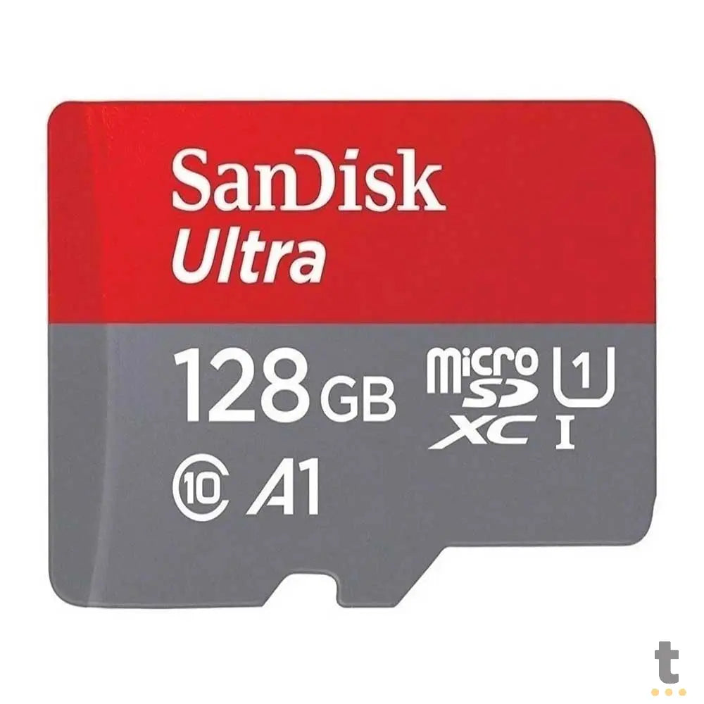Cartão De Memória 128gb Micro Sd Card Cl10 Sandisk Ultra - Sdsquar-128g-Gn6ma Truedata