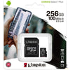Cartão De Memória 256gb Micro Sd Card Kingston Cl 10 - SDCS2/256GB Truedata