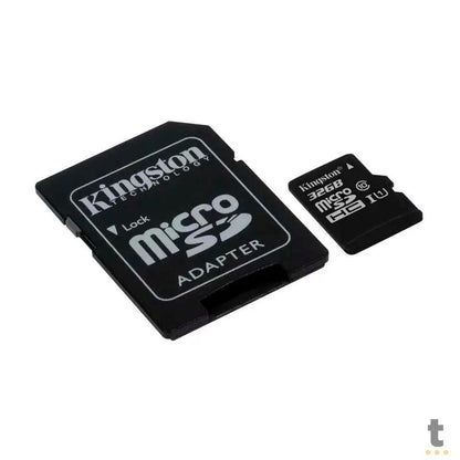 Cartão De Memória 32gb Micro Sd Card Kingston Cl10 - SDCS2/32GB Truedata