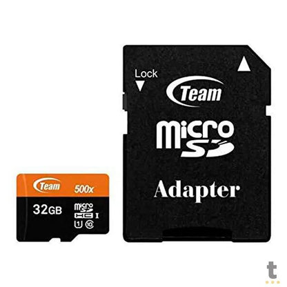 Cartão De Memória 32gb Micro Sd Card TeamGroup Cl10 - TUSDH32GCL10U03 Truedata