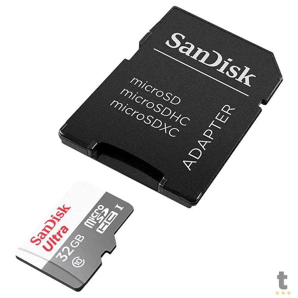 Cartao De Memoria 32gb Ultra Micro Sd Card Sandisk - SDSQUNR-032G-GN3MA Truedata
