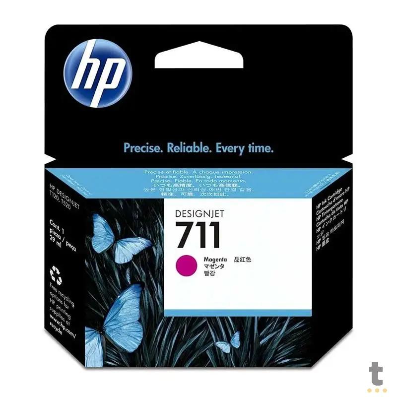 Cartucho de Tinta HP 711 Magenta 29Ml - CZ131AB Truedata