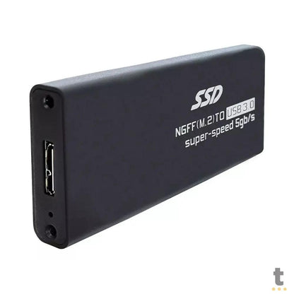 Case Adaptador Externo Para Ssd M.2 mSata Para Usb 3.0 - FY-665 Truedata