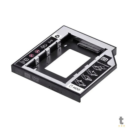 Case Caddy Gaveta para Hd ou Ssd no DVD do Notebook 12.7mm - AC-127 Truedata