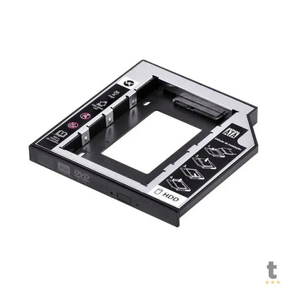 Case Caddy Gaveta para Hd ou Ssd no DVD do Notebook 12.7mm - AC-127 Truedata