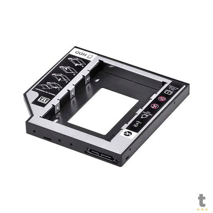 Case Caddy Gaveta para Hd ou Ssd no DVD do Notebook 12.7mm - AC-127 Truedata