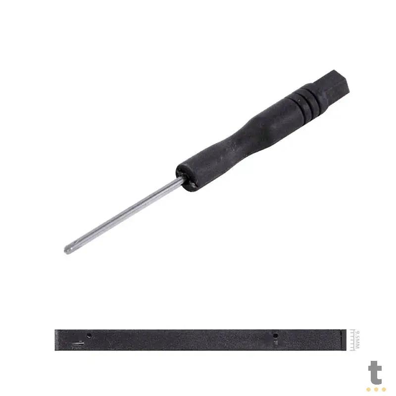 Case Caddy Gaveta para Hd ou Ssd no DVD do Notebook 9.5mm - AC-95 Truedata