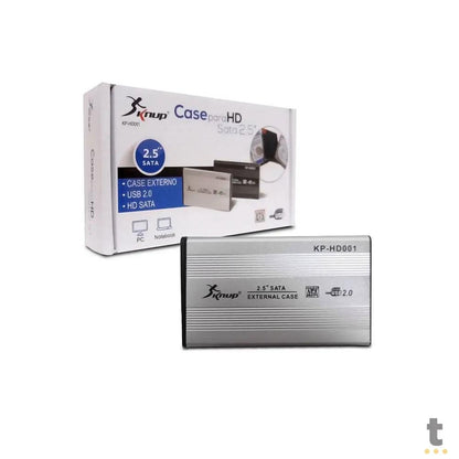 Case Para Hd 2.5 Pols Alumínio Usb 2.0 Truedata