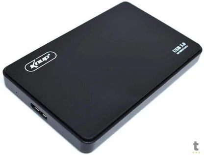 Case Para Hd 2.5 Pols Alumínio Usb 3.0 Knup Kp-Hd013 Preto Truedata