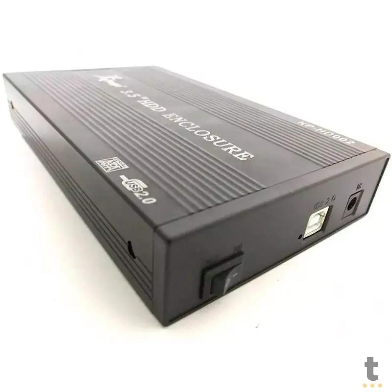 Case Para Hd 3.5 Pols Sata Usb 2.0 Knup Kp-Hd002 Truedata