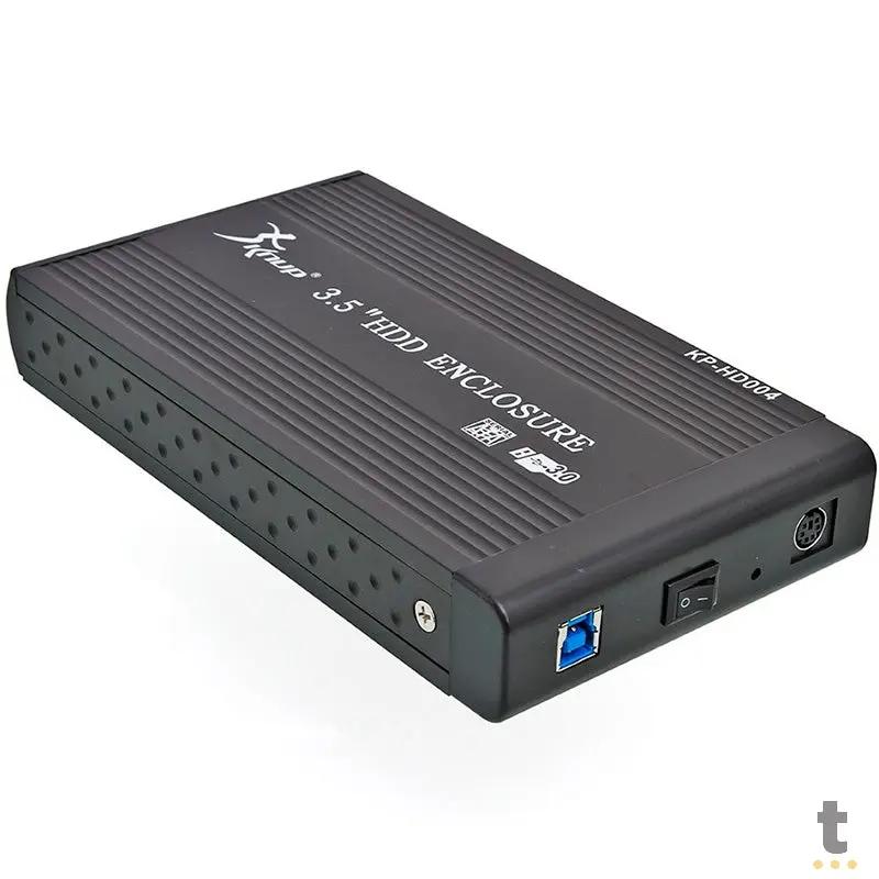 Case Para Hd 3.5 Pols Sata Usb 3.0 Knup Kp-Hd004 Truedata