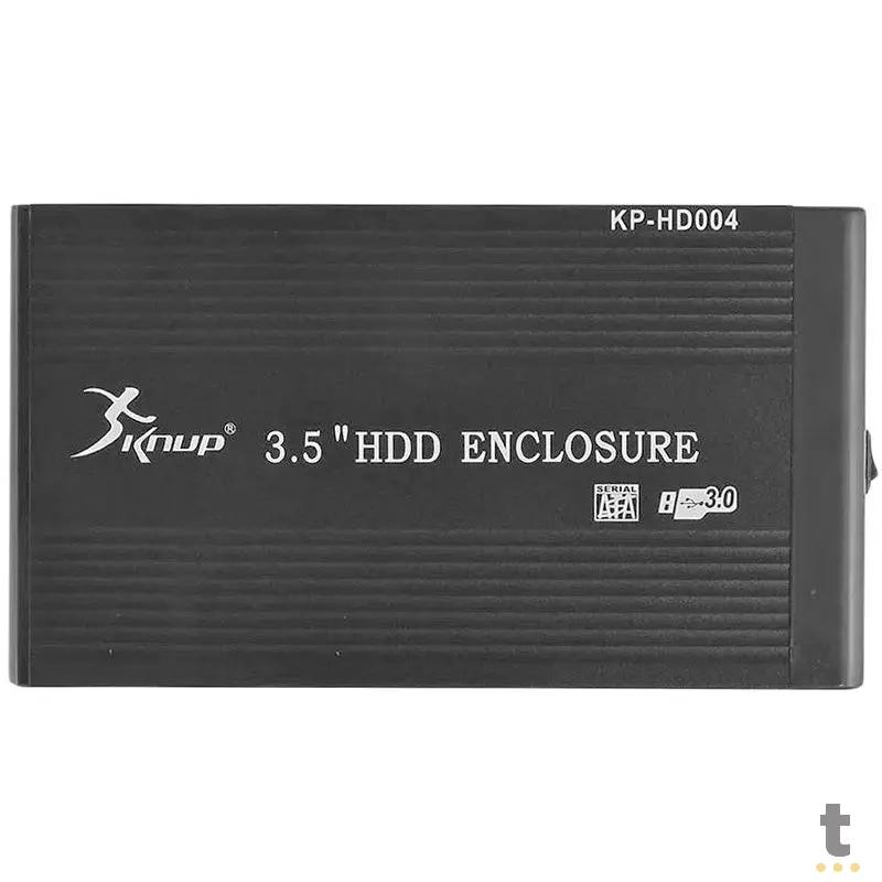 Case Para Hd 3.5 Pols Sata Usb 3.0 Knup Kp-Hd004 Truedata