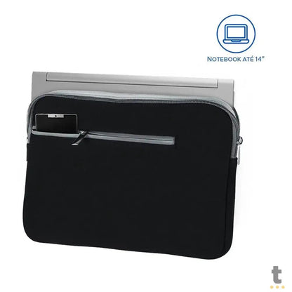 Case para Notebook 14" Multi Neoprene Preto - BO207 Truedata