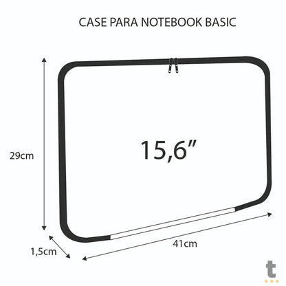 Case para Notebook 15.6 Pols Reliza Azul - 007826 Truedata