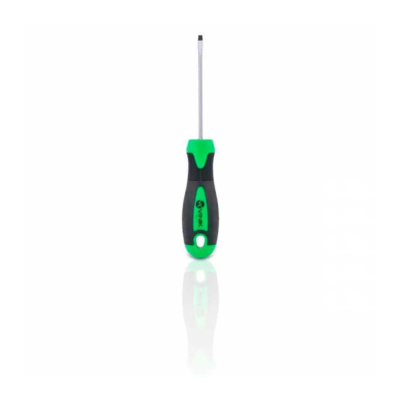 Chave de Fenda 3 X 75 MM - 1/8 X 3 Pol Em Aço Cromo Vanadio Cabo Ergonômico - 26154 Truedata